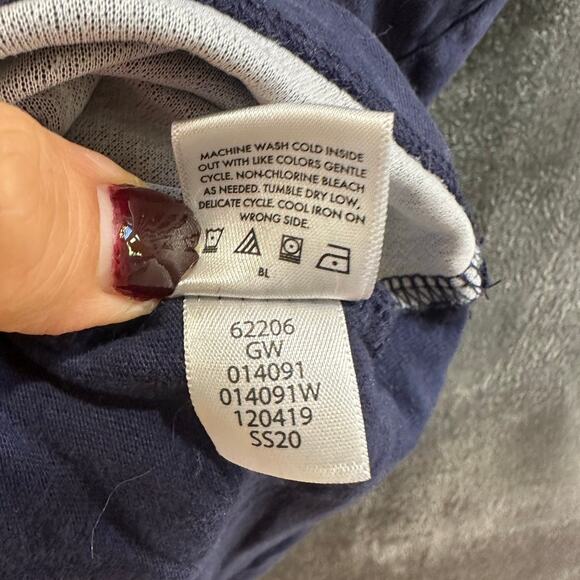 Hanna Andersson Blue Lift Flap Shark T-Shirt 100% Cotton Size 140cm 10-12Y - Picture 7 of 7